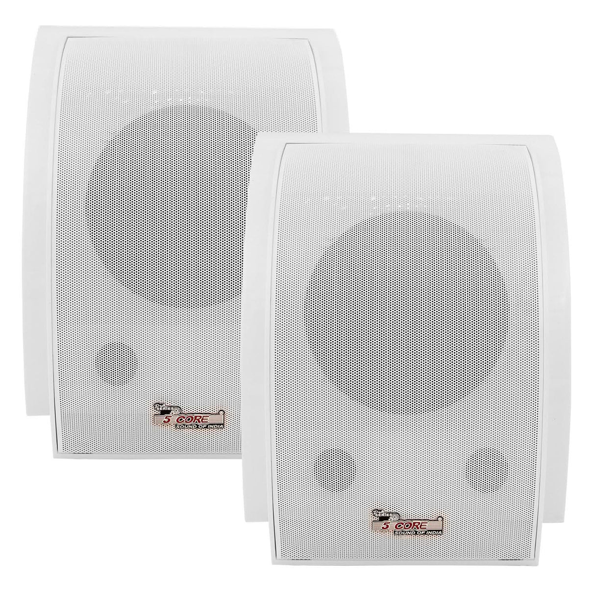 5Core outdoor stereo speakers with 100W peak power for home use