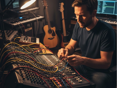 How to Connect Multiple Instruments to a Mixer 