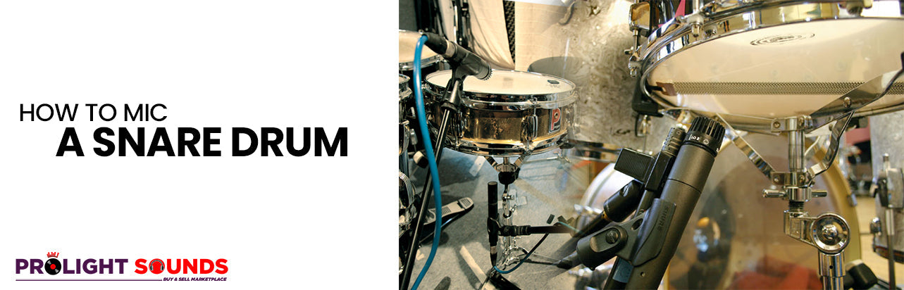 How to Mic a Snare Drum