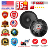 5Core XLR Connector Male Female to 1/4 Audio Jack 3 Pin Secure Mic Plug w Locking Ends