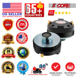 5 Core Compression Driver 2Pc 1″ PA Horn Tweeter Pro Audio 1000W 1.34″ Voice Coil 13 OZ Magnet 8Ohm