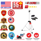 5 Core Speaker Stand Height Adjustable PA DJ Tripod Studio Monitor Stands w 35mm Compatible Insert