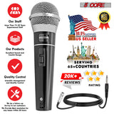 5Core XLR Microphone Dynamic Mic Karaoke Singing Studio Mics Handheld Microfono