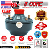 5 Core Compression Driver 500W Peak Aluminium Tweeter Diaphragm 16 Ohm Throat Twist Horn Speaker
