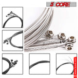 5 Core Bass Guitar Strings Brass Phosphor Bronze Extra Light Gauge Bright Tone 5 String Set