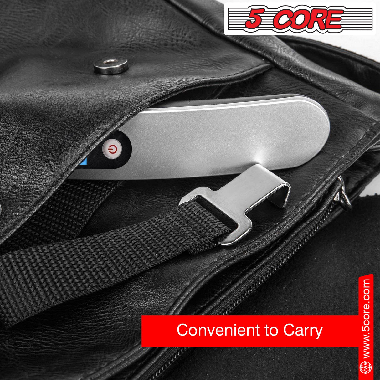 5 Core Digital Luggage Scale Weight Scale Travel Hanging Baggage Weighing Machine