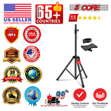 5 Core Speaker Stand 4Pcs Height Adjustable PA DJ Tripod Studio Monitor Stands w 35mm Compatible