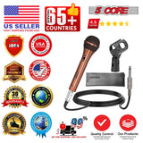 5Core XLR Microphone Dynamic Mic Karaoke Singing Studio Microfono Handheld Mics