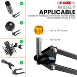 5Core Microphone Arm Stand Desk Suspension Boom Scissor Desktop Mic Holder w Pop Filter