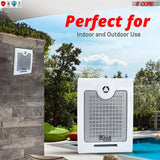 5Core high performance ceiling mount speakers, 50W RMS outdoor wall speaker 4Ohms