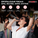 5 Core Microphone 3Pc Dynamic Vocal Handheld Mic Cardioid Singing Karaok Microfono  w On Off Switch