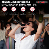 Professional mic offering crystal clear sound for live and studio use