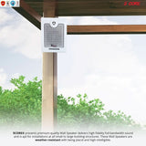 5Core outdoor high performance wall speakers, 50W RMS ceiling mount speaker 4Ohms