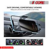 5 Core Magnetic Wireless Car Charger Mount, Stick on The Dashboard for MagSafe iPhone & Android