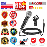Professional cardioid microphone for stage, studio, and podcast use