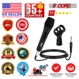 5Core XLR Microphone Dynamic Mic Karaoke Singing Studio Mics Handheld Microfono