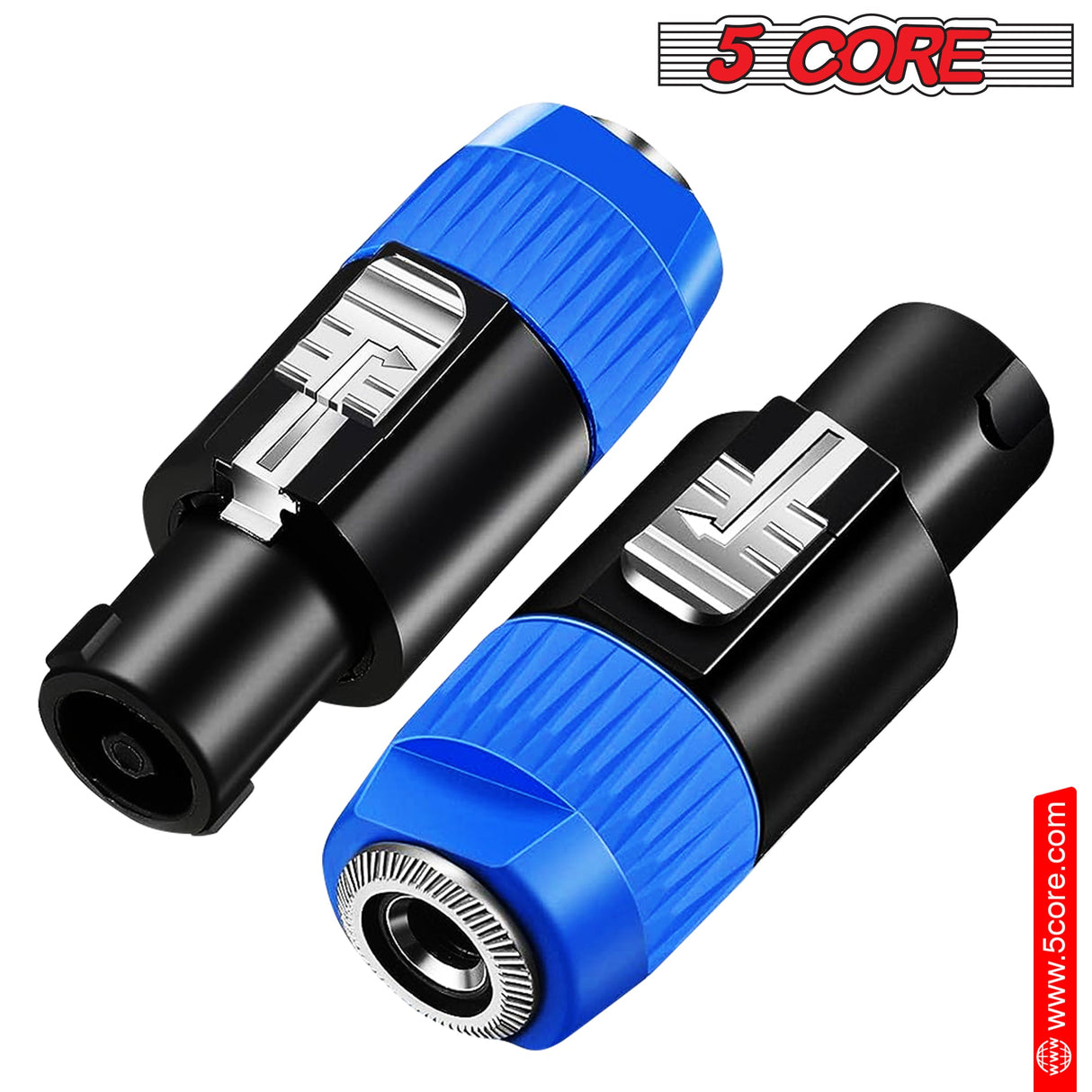 5 Core Speakon Adapter High Quality Audio Jack Male Audio Pin Speaker Adapter Connector
