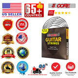 5 Core Bass Guitar Strings Brass Phosphor Bronze Extra Light Gauge Bright Tone 6 String Set