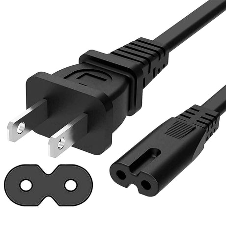 AC power extension cord 6 ft with male to female connectors