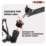 5 Core Mic Stand Adapter 12 Pieces 5/8 Male to 3/8 Female Screw Thread Conversion Connector