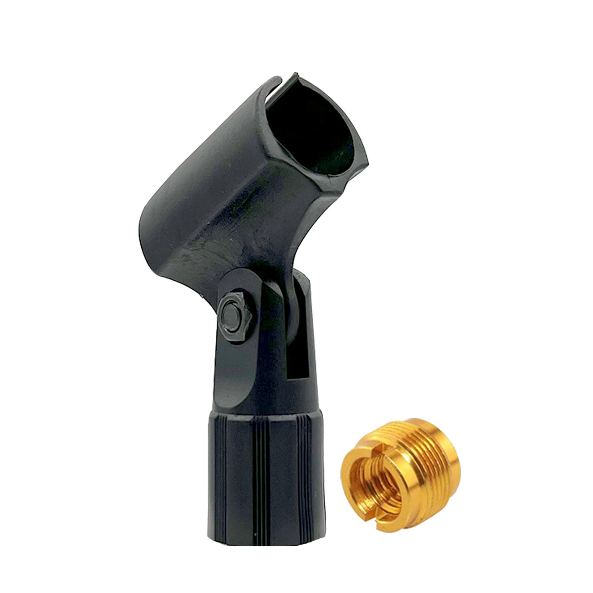 5 Core Microphone Clip Holder 4 Pieces with Screw Adapters 5/8 to 3/8 Inch