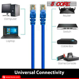 10 FT Cat6 LAN cable ideal for connecting devices across rooms