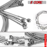 5Core Electric Guitar Strings Nickel 0.009-.042 Gauge w Bright Tone for 6 String Guitars