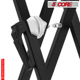 5 Core Keyboard Stand Dual X Shape Gear Adjustable Foldable Portable Key Board DJ Controller Stands