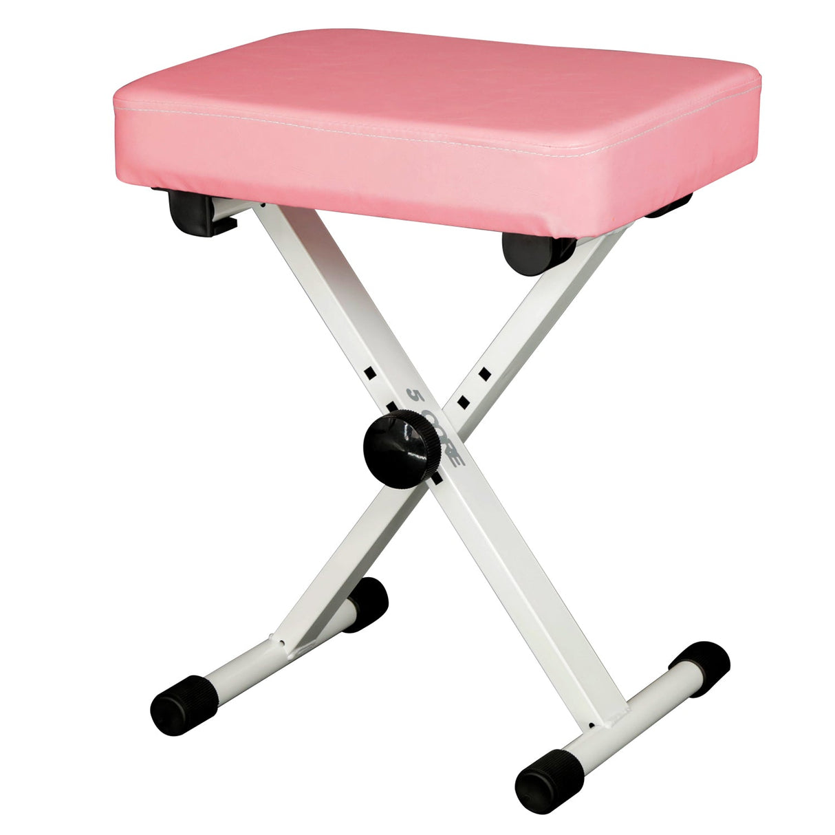 5 Core Keyboard Bench X Style Piano Stool Heavy Duty Adjustable Keyboards Chair