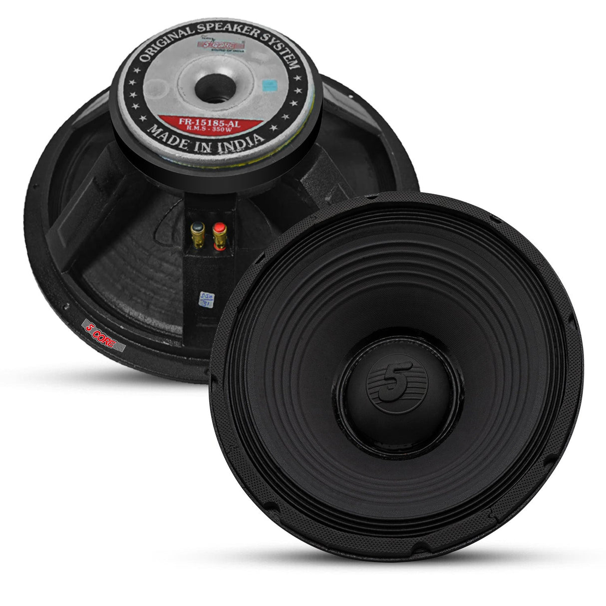 5Core 15 Inch Subwoofer Speaker 3500W Peak 8Ohm Aluminum PA Replacement DJ Sub woofer