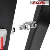 5 Core Keyboard Stand Dual X Shape Gear Adjustable Foldable Portable Key Board DJ Controller Stands