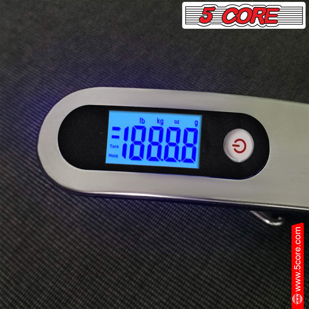 5 Core Digital Luggage Scale Weight Scale Travel Hanging Baggage Weighing Machine