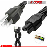 5Core AC Power Cord 10Ft 2 Prong US Male to Female Extension Adapter 16AWG/2C 125V 13A PL 1002