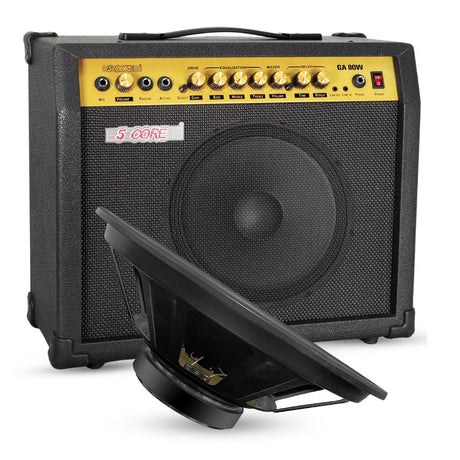 5Core XLR Connector Male Female to 1/4 Audio Jack 3 Pin Secure Mic Plug w Locking Ends