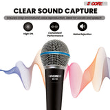 5 Core Microphone Professional Dynamic Mic Karaoke Singing XLR Wired Micrófono