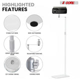 5 Core Projector Stand Floor Adjustable 53" Universal Projectors Support for Home Office & Studio