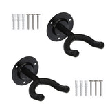5 Core Guitar Wall Mount 3Pc Wall Mount for Classical Electric Acoustic Bass Guitars for Home Studio