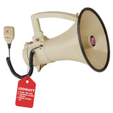 5Core Megaphone Bullhorn Speaker 100W Bull Horn Cheer Megafono 2000 Yards Range Loudspeaker W Siren