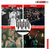 5Core Wireless Microphones 8 Channel Karaoke Professional UHF Singing Mic System Cordless Microfonos