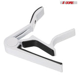 5Core Capo Acoustic Electric Guitar 6 String Kapo Clip For Banjo Mandolin Ukulele White