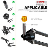 5Core Microphone Stand Suspension Desk Scissor Boom Arm 16" Shock Mount Pop Filter