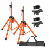 5 Core Speaker Stand Tripod Pair Adjustable PA DJ Universal Pole Mount