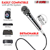 5Core XLR Microphone Dynamic Mic Karaoke Singing Studio Microfono Handheld Mics