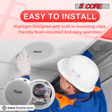 5Core Ceiling Speaker 6.5 Inch In Wall 2 Way Home Audio Mount 60W Sound System