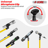 5Core Tripod Mic Stand Adjustable Holder Floor Microphone Boom Arm