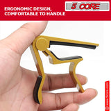 5Core Capo Acoustic Electric Guitar 6 String Kapo Clip For Banjo Mandolin Ukulele