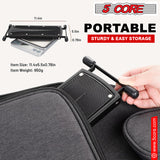 5Core Guitar Foot Stool Height Adjustable Folding Leg Rest Classical Footrest