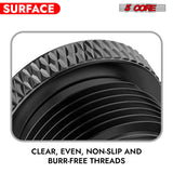 5 Core Mic Stand Adapter 12 Pieces 5/8 Male to 3/8 Female Screw Thread Conversion Connector