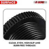 5 Core Mic Stand Adapter 5/8 Male to 3/8 Female Screw Thread Conversion Connector