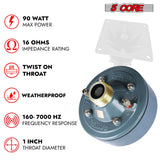 5 Core Compression Driver 600W Peak Aluminium Tweeter Diaphragm 16 Ohm Throat Twist Horn Speaker